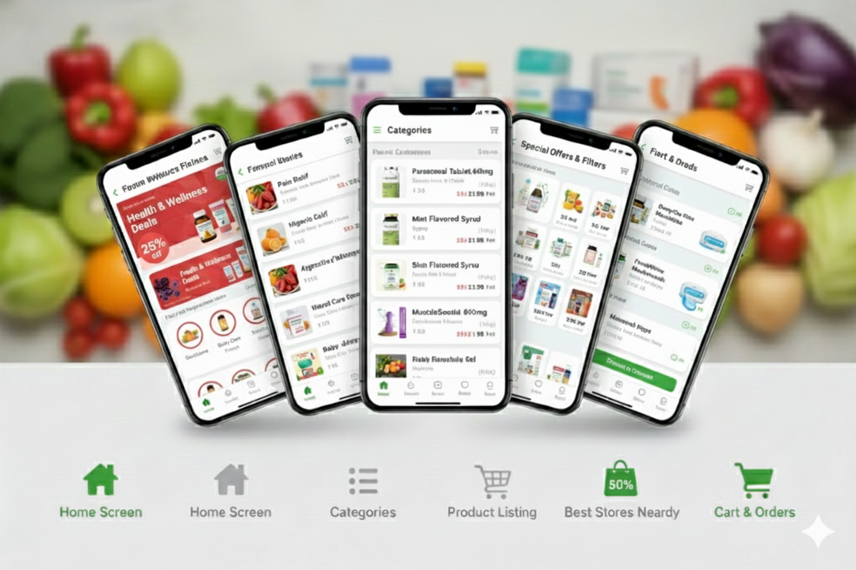 Pharmacy Delivery App by Bluewitcher